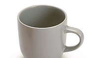 Habitat Matte Mug 4Pk Grey Habitat Matte Mug 4Pk Grey