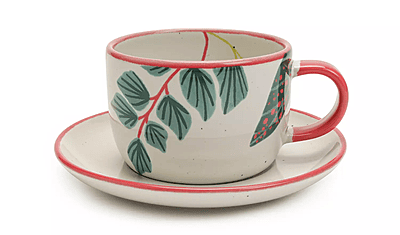 Habitat Kew Tea Cup And Saucer