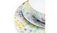 Habitat Floral Decal 12Pc Dinner Set Habitat Floral Decal 12Pc Dinner Set