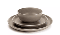 Habitat Matte 12Pc Dinner Set Mushroom Habitat Matte 12Pc Dinner Set Mushroom