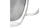 Habitat Grey Double Walled Coffeecup 2Pk Habitat Grey Double Walled Coffeecup 2Pk