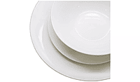 Home 12Pc White Porcelain Dinner Set Home 12Pc White Porcelain Dinner Set