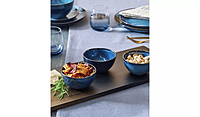 Habitat Navy Reactive 3Pk Nibble Bowls Habitat Navy Reactive 3Pk Nibble Bowls