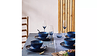 Habitat Navy Reactive 12Pc Dinner Set Habitat Navy Reactive 12Pc Dinner Set