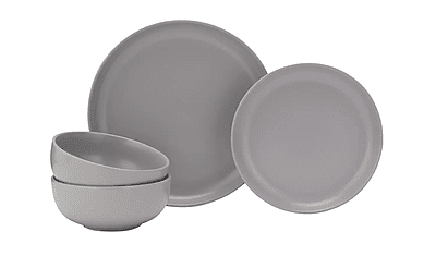 Grey Matte 12Pc Dinnerset