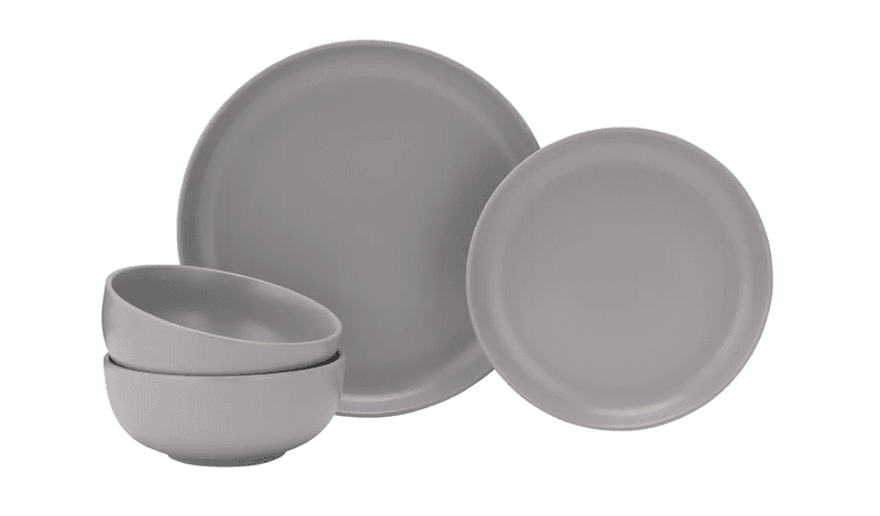 Grey Matte 12Pc Dinnerset Grey Matte 12Pc Dinnerset