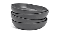 Habitat Grey Reactive 4Pk Pasta Bowls Habitat Grey Reactive 4Pk Pasta Bowls