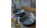Habitat Grey Reactive 4Pk Pasta Bowls Habitat Grey Reactive 4Pk Pasta Bowls