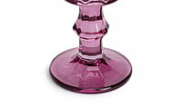 Habitat Plum Pressed Wine Glass 4Pk Habitat Plum Pressed Wine Glass 4Pk