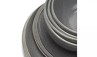 Habitat Grey Reactive 12Pc Dinner Set Habitat Grey Reactive 12Pc Dinner Set