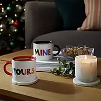 Habitat Mine N Yours 2Pk Mugs Brights Habitat Mine N Yours 2Pk Mugs Brights