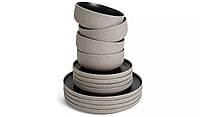 Habitat Matte Raw Edge 12Pc Dinner Set Habitat Matte Raw Edge 12Pc Dinner Set
