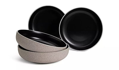 Habitat Matte Raw Edge Pasta Bowl 4Pk