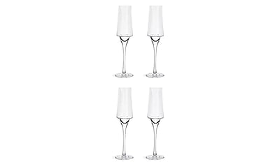 Habitat Sahara Clear Prosecco Glass 4Pk