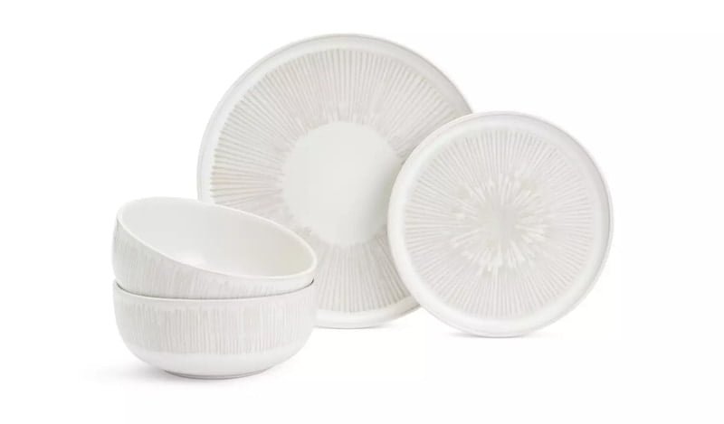 Habitat Wax Resist 12Pc Dinner Set Habitat Wax Resist 12Pc Dinner Set
