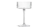 Habitat Ribbed Set of 4 Champagne Coupe Glasses Habitat Ribbed Set of 4 Champagne Coupe Glasses