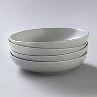 Bright Matte Grey Pasta Bowl 4Pk Bright Matte Grey Pasta Bowl 4Pk
