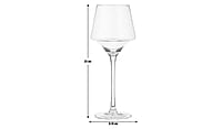 Habitat Sahara Clear Wine Glass 4Pk Habitat Sahara Clear Wine Glass 4Pk