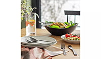 Habitat Satin Black 16Pc Cutlery Set Habitat Satin Black 16Pc Cutlery Set