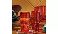 Habitat Stackable Hiball 4Pk Orange Habitat Stackable Hiball 4Pk Orange