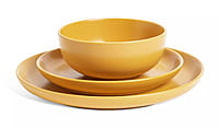 Habitat Matte Dinner Set 12Pc Mustard Habitat Matte Dinner Set 12Pc Mustard