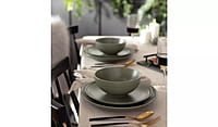 Habitat Textured Ripple 12Pc Dinnerset Habitat Textured Ripple 12Pc Dinnerset