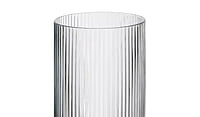 Habitat Clear Ribbed Hi Ball 4Pk Habitat Clear Ribbed Hi Ball 4Pk