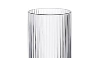 Habitat Clear Ribbed Champagne Flute 4Pk Habitat Clear Ribbed Champagne Flute 4Pk