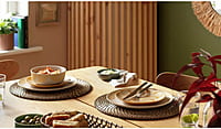 Habitat Block Print 12Pc Dinner Set Habitat Block Print 12Pc Dinner Set