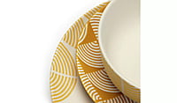 Habitat Block Print 12Pc Dinner Set Habitat Block Print 12Pc Dinner Set