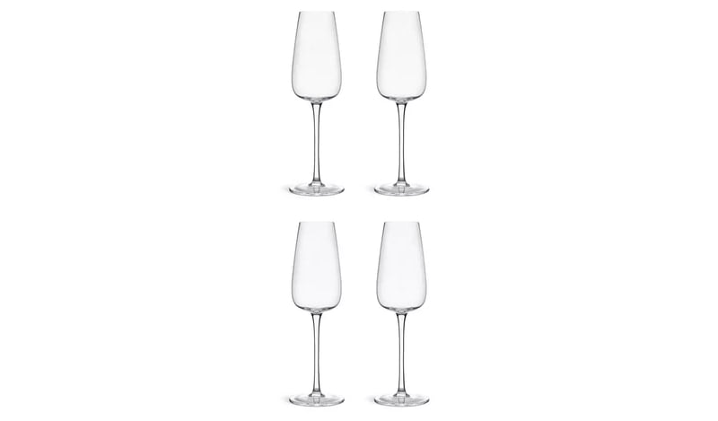 Habitat Apple Champagne Flute 4Pk Habitat Apple Champagne Flute 4Pk