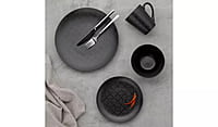 Home Black Geo 16Pc Dinnerset Home Black Geo 16Pc Dinnerset