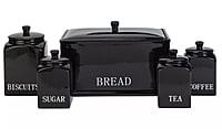 Ah New Bistro 5Pc Set Black Ah New Bistro 5Pc Set Black