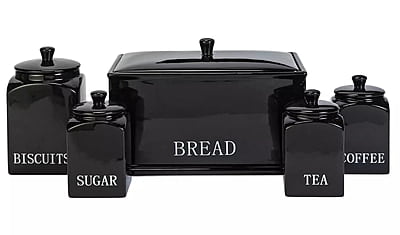 Ah New Bistro 5Pc Set Black