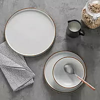 Home Loft Living Grey Speckle Dinner Set Home Loft Living Grey Speckle Dinner Set