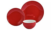 Ah Red Stoneware 12Pc Dinner Set Ah Red Stoneware 12Pc Dinner Set