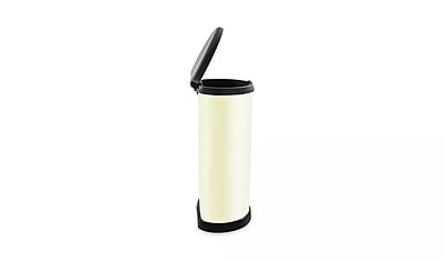 Habitat Curver 40 Litre Touch Top Kitchen Bin - Ivory