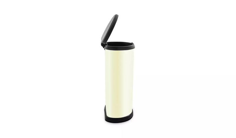 Habitat Curver 40 Litre Touch Top Kitchen Bin - Ivory Habitat Curver 40 Litre Touch Top Kitchen Bin - Ivory