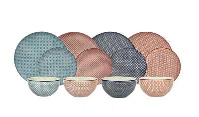 Tilda Blossom 12Pc Dinner Set