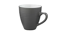 Ah Grey Ribbed Dinner Piece 16 Pc Ah Grey Ribbed Dinner Piece 16 Pc