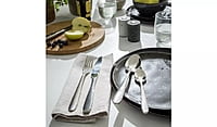 Habitat Hammered Cutlery 16Pc Set Habitat Hammered Cutlery 16Pc Set