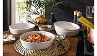 Habitat Addison White Pasta Bowl 4Pk Habitat Addison White Pasta Bowl 4Pk