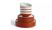 Habitat Rust Speckle Dinnerset 12Pc Habitat Rust Speckle Dinnerset 12Pc