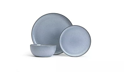 Habitat Evora 12Pc Dinner Set Blue