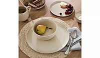 Habitat Evora 12Pc Dinner Set Natural Habitat Evora 12Pc Dinner Set Natural