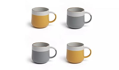 Habitat Speckle Mugs 4Pk