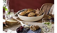 Habitat Evora Serve Bowl Natural Habitat Evora Serve Bowl Natural