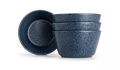 Habitat Addison Blue Cereal Bowl 4Pk