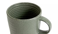 Habitat Textured Ripple Mug 4Pk Sage Habitat Textured Ripple Mug 4Pk Sage