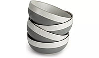 Habitat Grey Speckle Cereal Bowl 4Pk Habitat Grey Speckle Cereal Bowl 4Pk